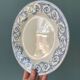 Set of 12 plates Terre de Fer Creil and Montereau, Dubarry service