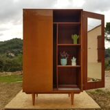 Walk-in wardrobe vintage 70s, compass, clear beech feet