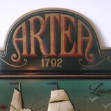 Country Corner Painting Artea 1792 Vintage