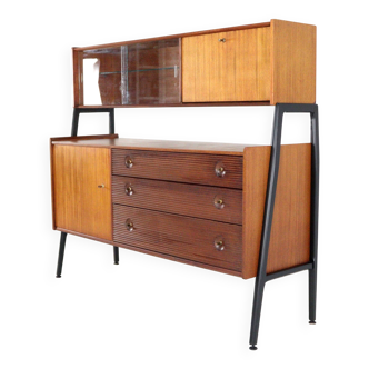 Buffet design Nathan 2 segments du milieu du siècle « Kippax »