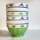 Set of 6 vintage Saturnia Italian porcelain bowls