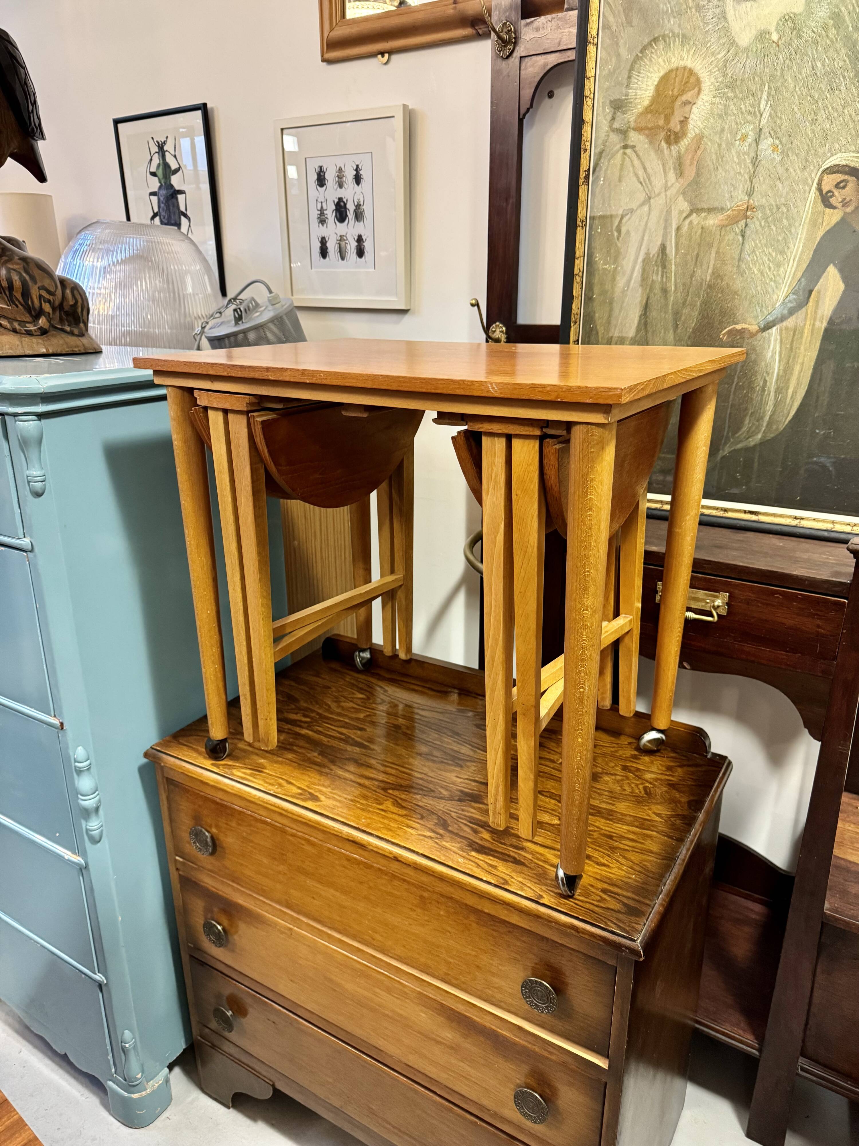 Vintage Nesting Tables by Nový Domov