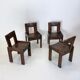 Chairs – Silvio Coppola for Fratelli Montina, 1970s