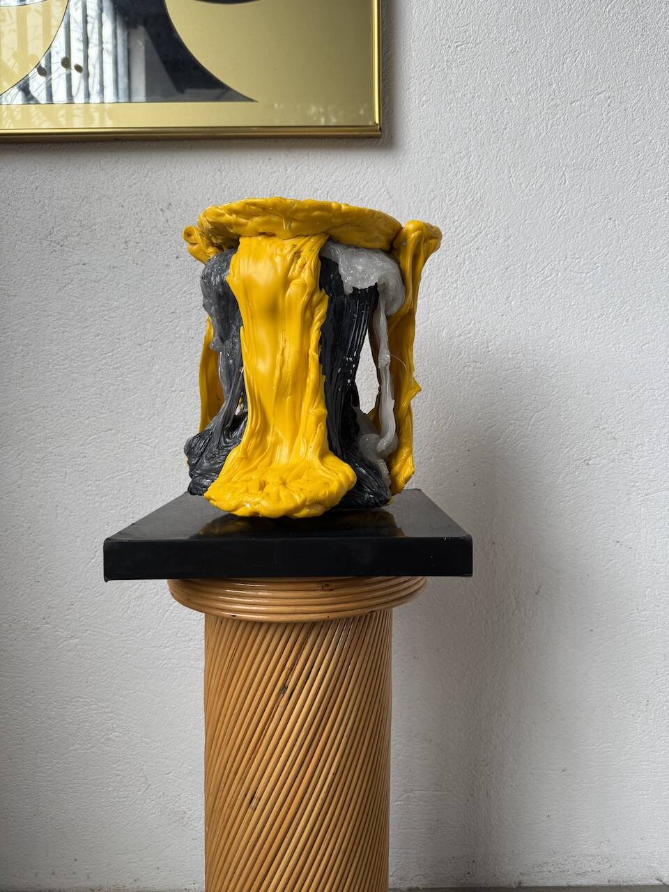 Resin fish sculpture