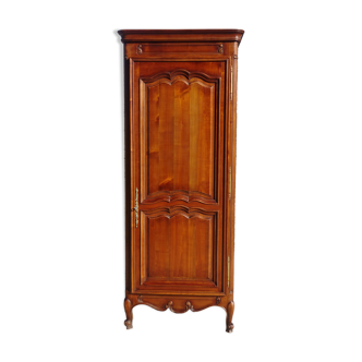 Louis XV style bonnetière in solid cherry wood