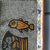 Vintage ceramic pocket tray signed Tamimi