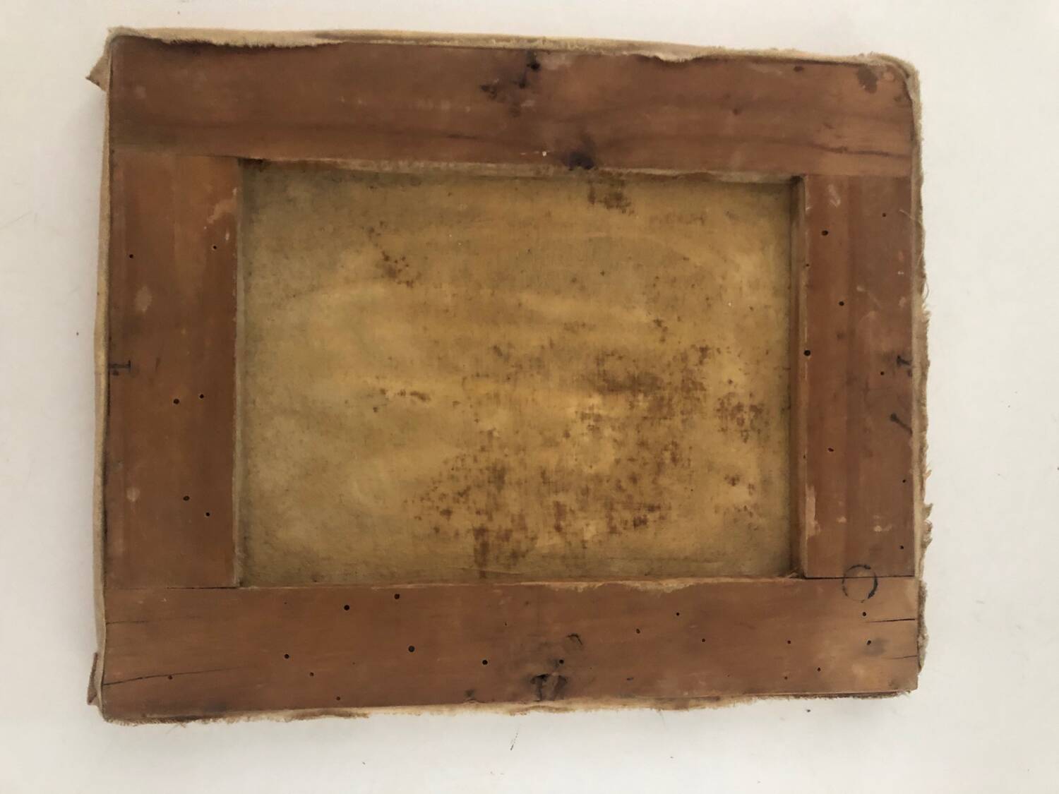 Oil on canvas bouquet of anemones by Henriette de Elmonty