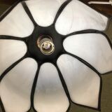 Vintage double lotus pendant light
