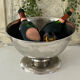 French champagne cooler bowl Leclerc Briant Vinum silver plated