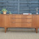 Enfilade anglaise en teck par Sutcliffe