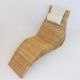 Chaise longue Karlskrona en rotin par Karl Malmvall