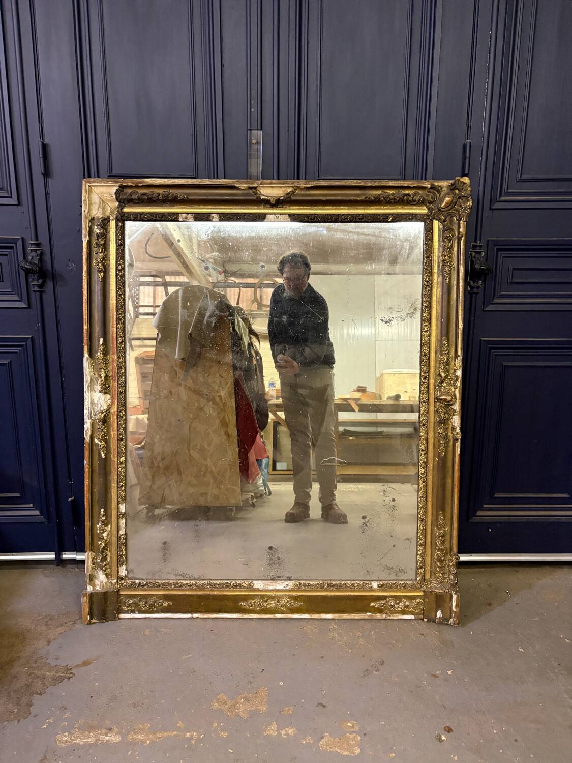 Antique mirror
