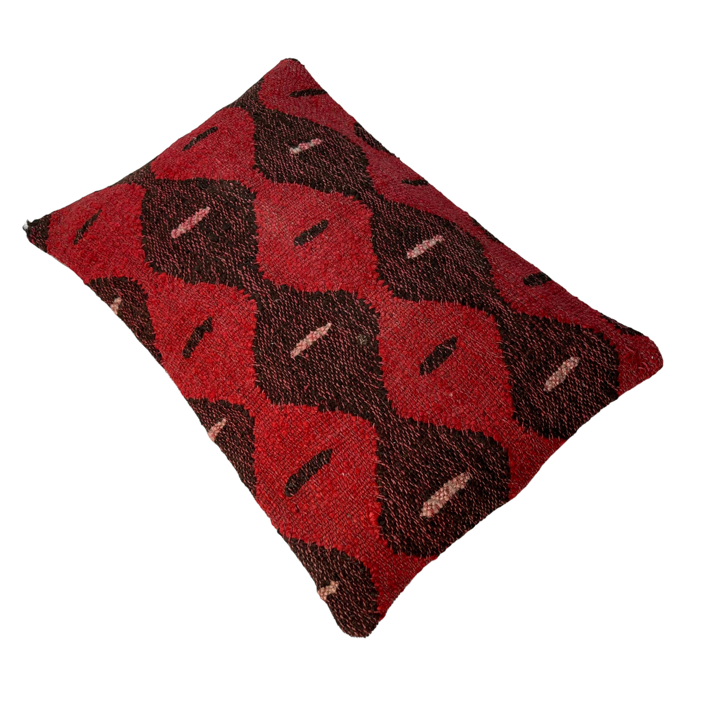 Vintage turkish kilim cushion cover, 30 x 50 cm