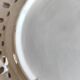 PORTUGUESE PORCELAIN / HAND-PAINTED BOWL AND FOOTED DISH