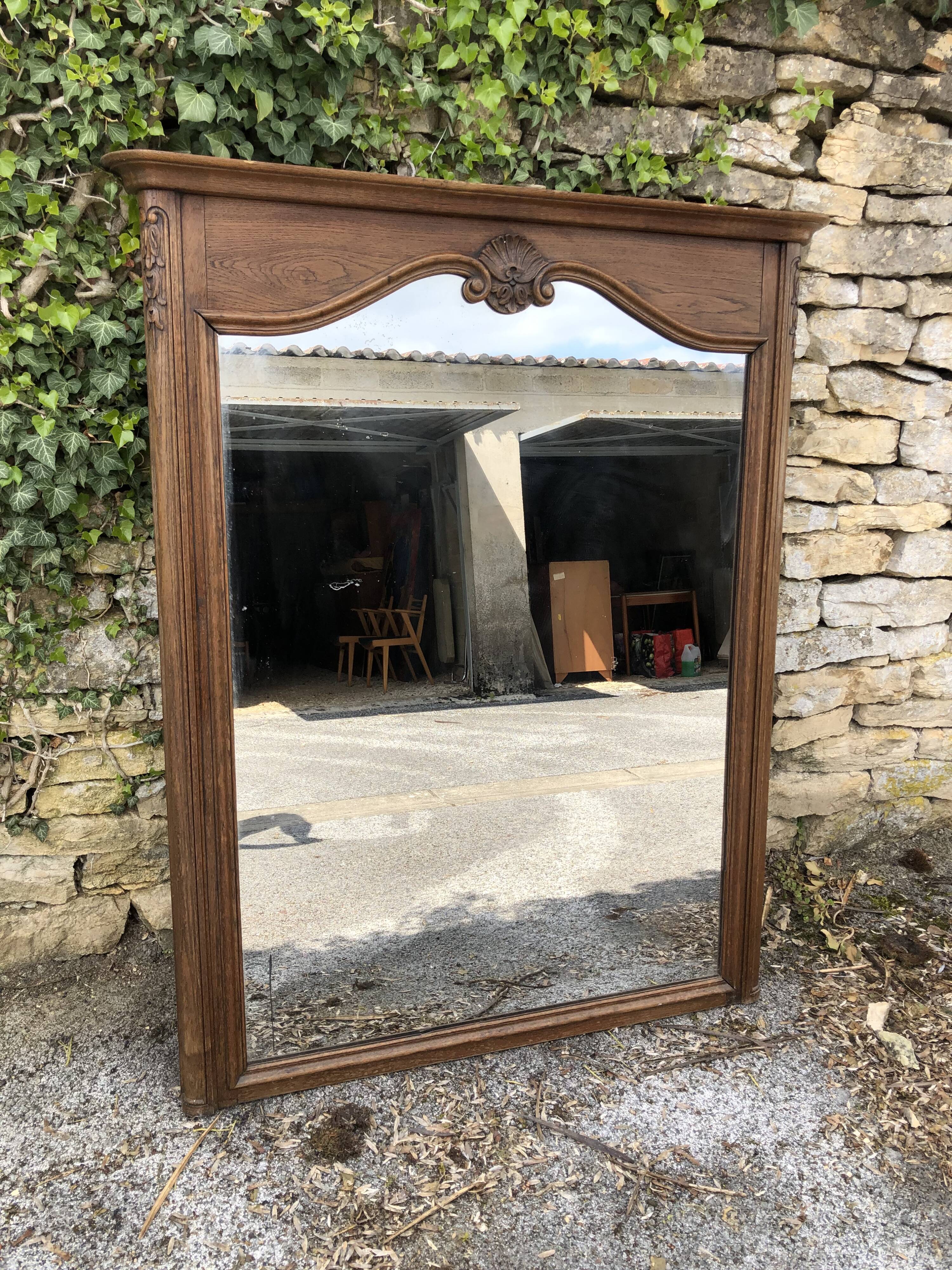Mirror 152x114cm period 1900