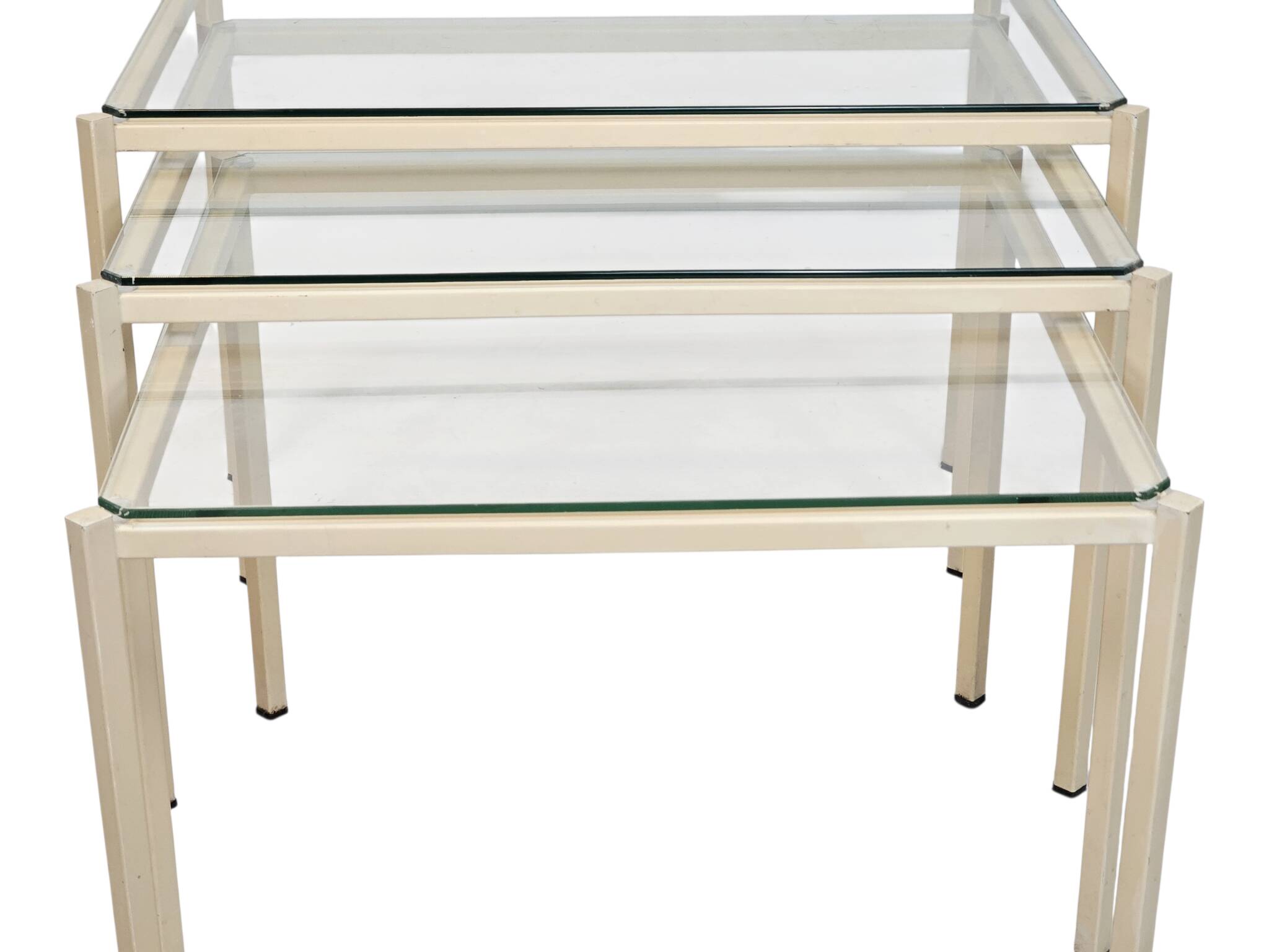 Side tables – mini set – nesting tables – Italian – 1970s