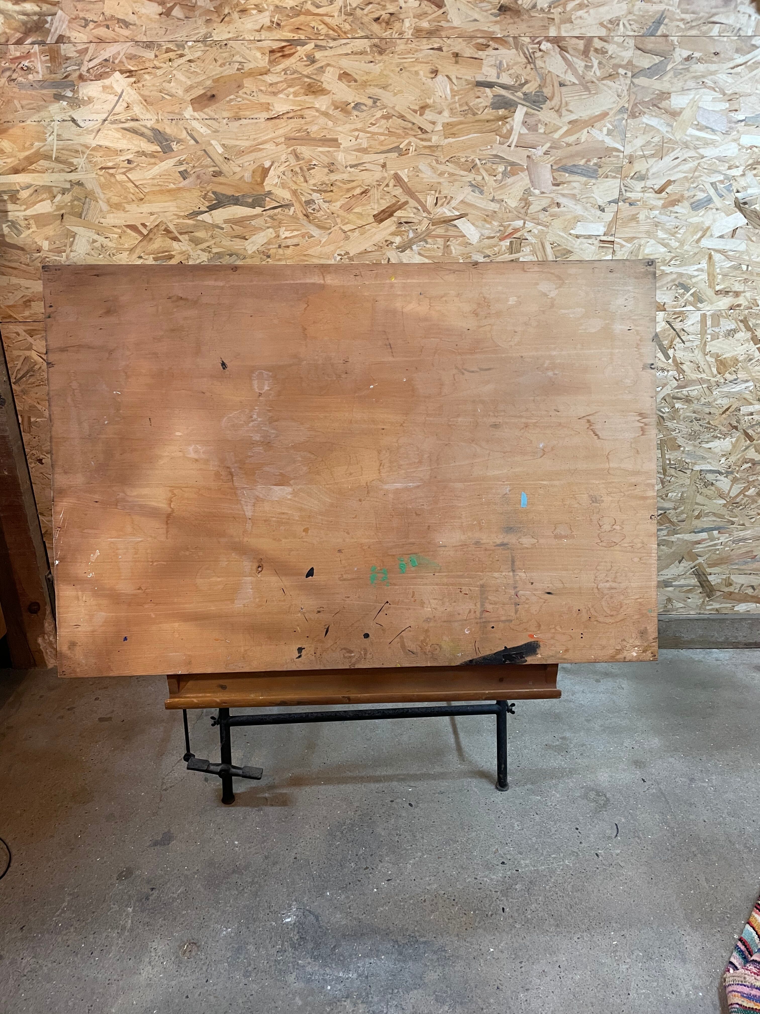 Vintage architect drawing table Nestler