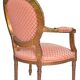 Set of 4 Louis XVI style cabriolet chairs