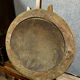 fixed under glass has oval view louis era Philip around 1830 animated lakescape