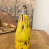 Old small glass paste lamp
