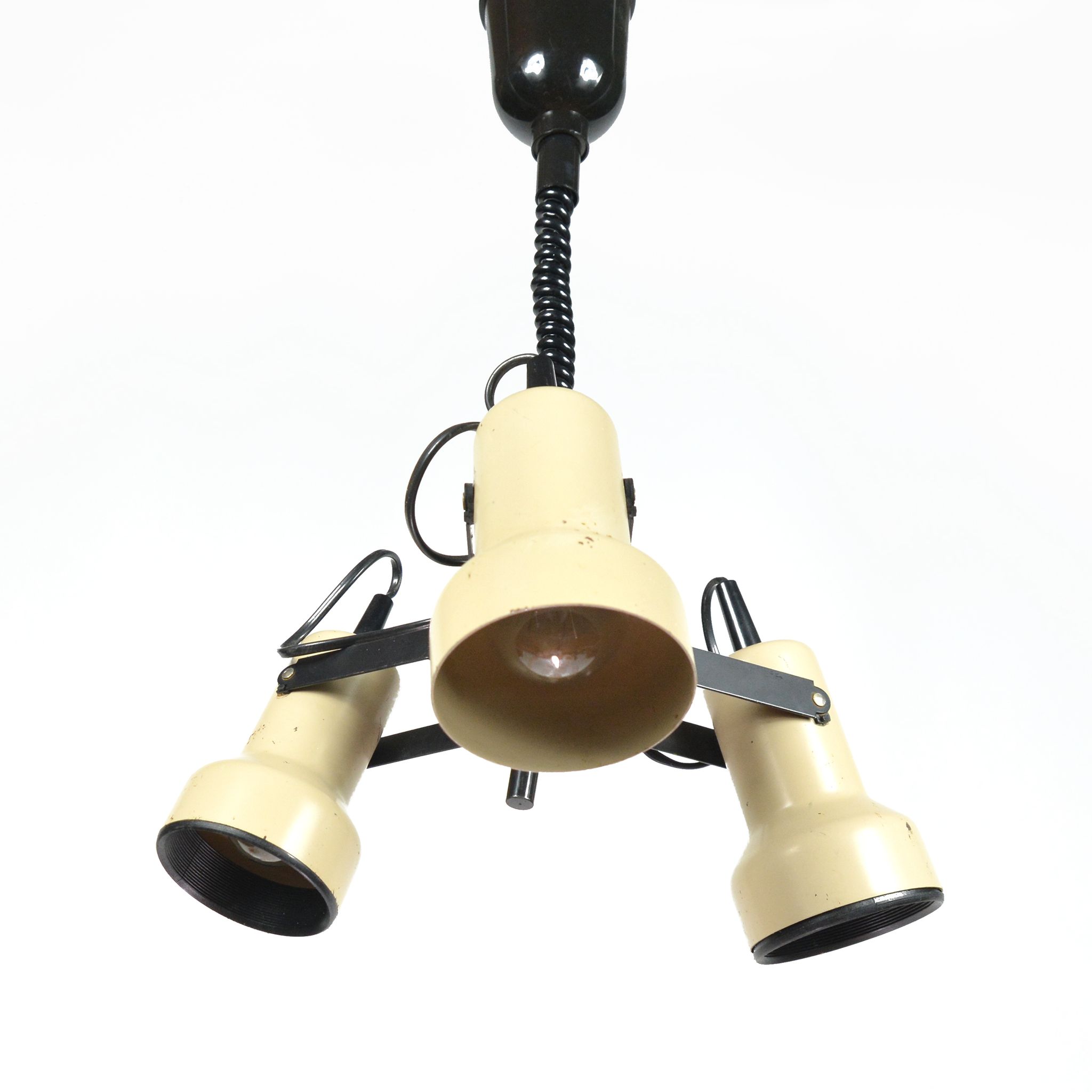 1970s space age pendant lamp Richard Essig Besigheim, Germany