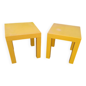 2 tables basses vintages