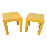 2 vintage 80's coffee tables