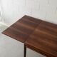 Johannes Andersen rosewood dining table for Christian Linneberg