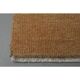Vintage Turkish Hand-Knotted Wool Cotton Orange Runner Rug 96x214