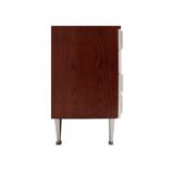 Italian Sideboard in Solid Wood with Steel Legs