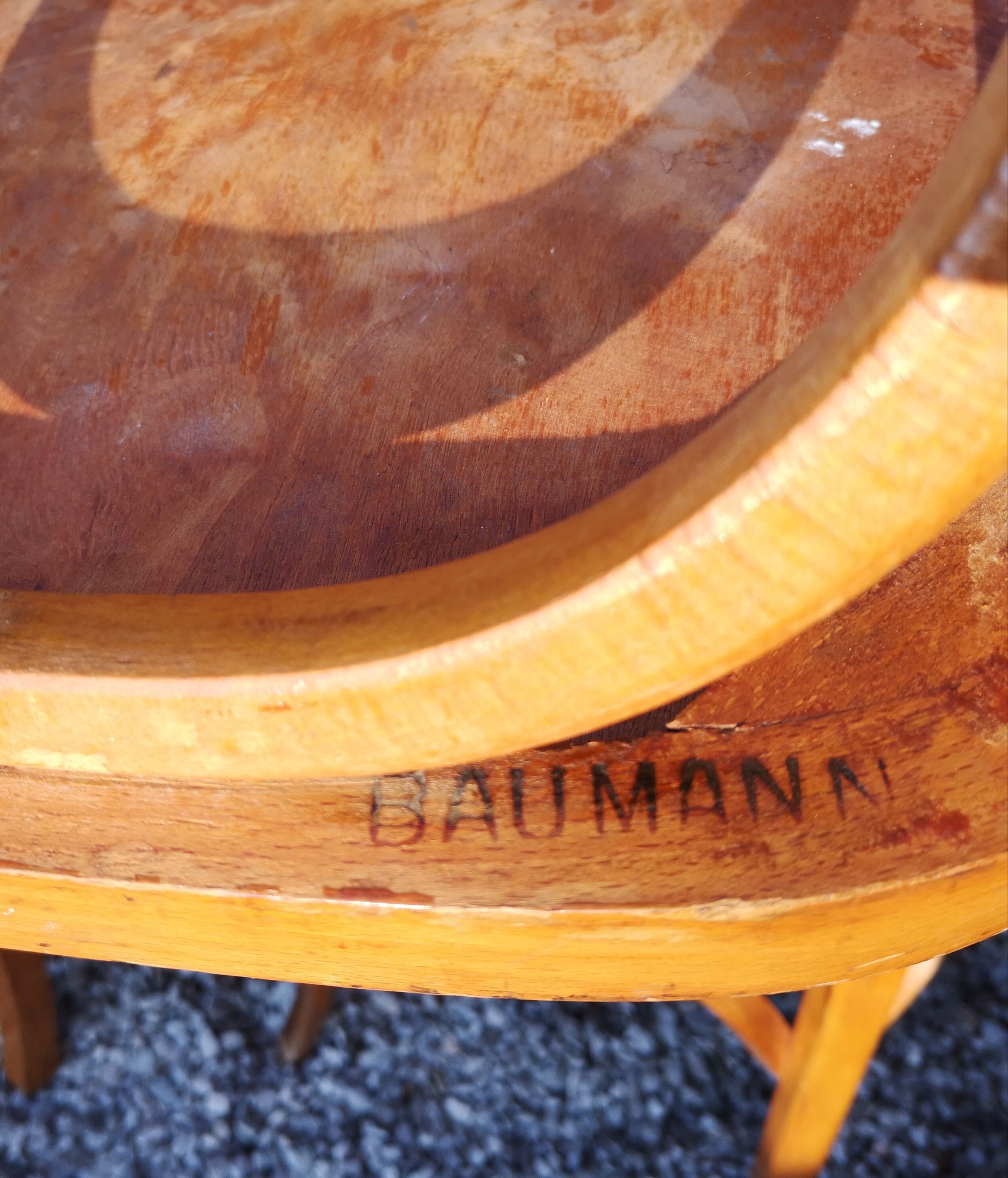 Set of 8 chairs Bistro mismatched