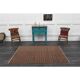 1970s Vintage Turkish Hand-Knotted Wool Cotton Brown Rug 130x194