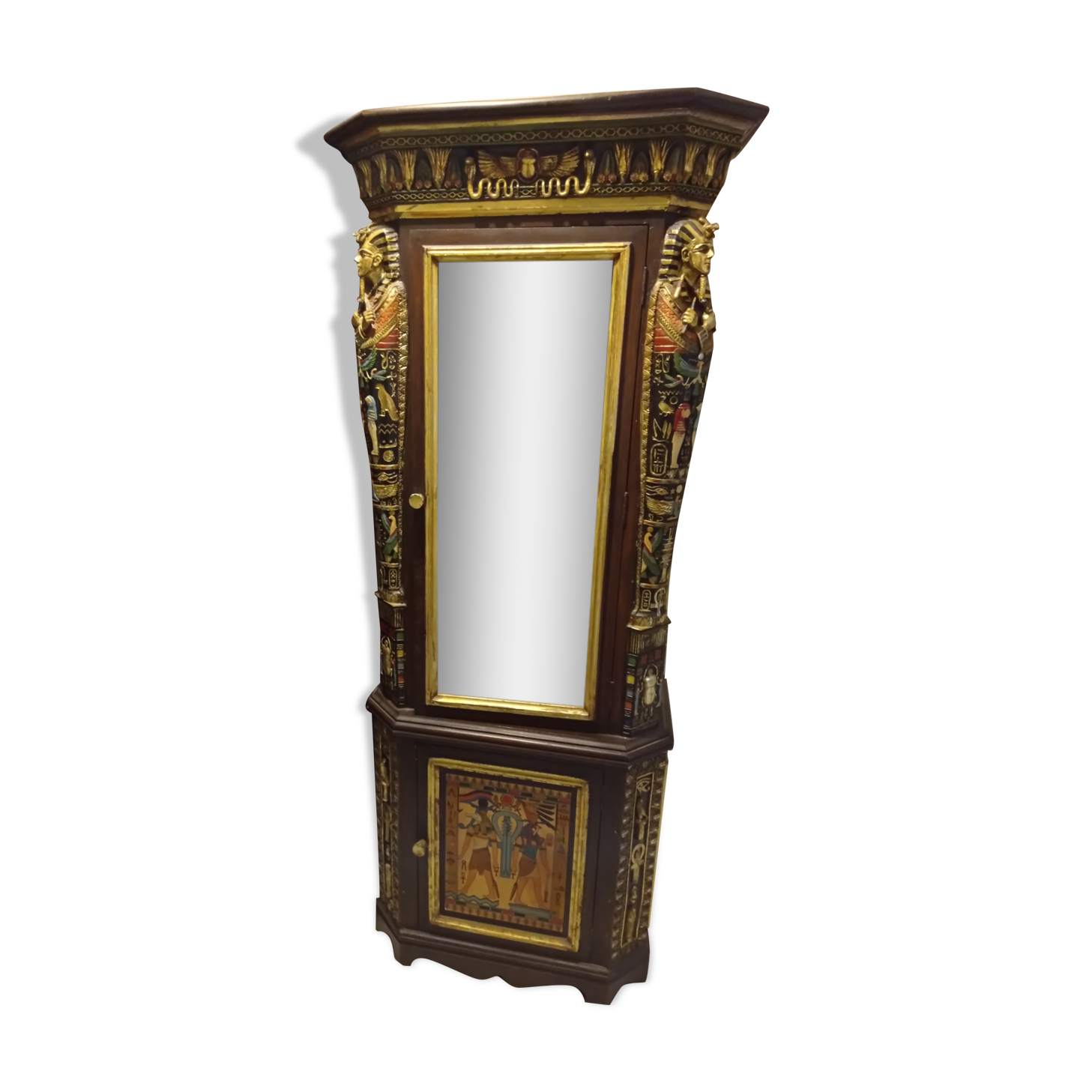 Electrified egyptian style showcase