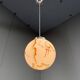 Art Deco stained glass hanging lamp 1930's