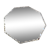 Octagonal bevelled mirror - 27 x 27 cm