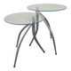 Duo de tables gigognes pied tripode