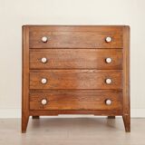 4 drawer chest of drawers from the 1950s