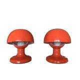 Pair of Jucker Table Lamps by Tobia Scarpa for Flos, 1960s