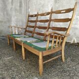 Vintage oak living room