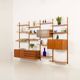 Poul Cadovius 4 bay teak Wall unit, 1960s