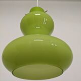 Suspension of the 70s in green opaline