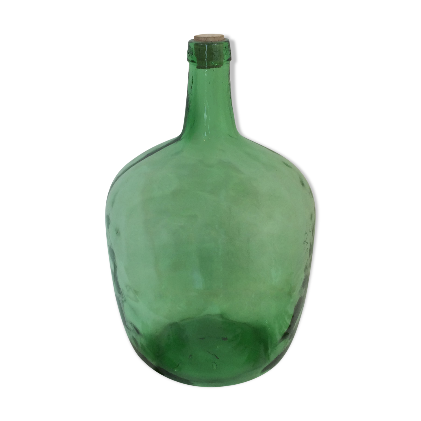 Dame jeanne vintage verte