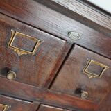 Grande armoire de notaire / classeur en chêne français, années 1920/30