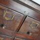 Large French oak notary apothecary cabinet / filing cabinet, 1920/30s