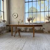 Solid oak farmhouse table 180/270 cm + extensions