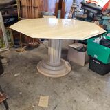 Dining room table marble top