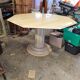 Dining room table marble top