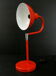 Lampe vintage 1970 métal laqué