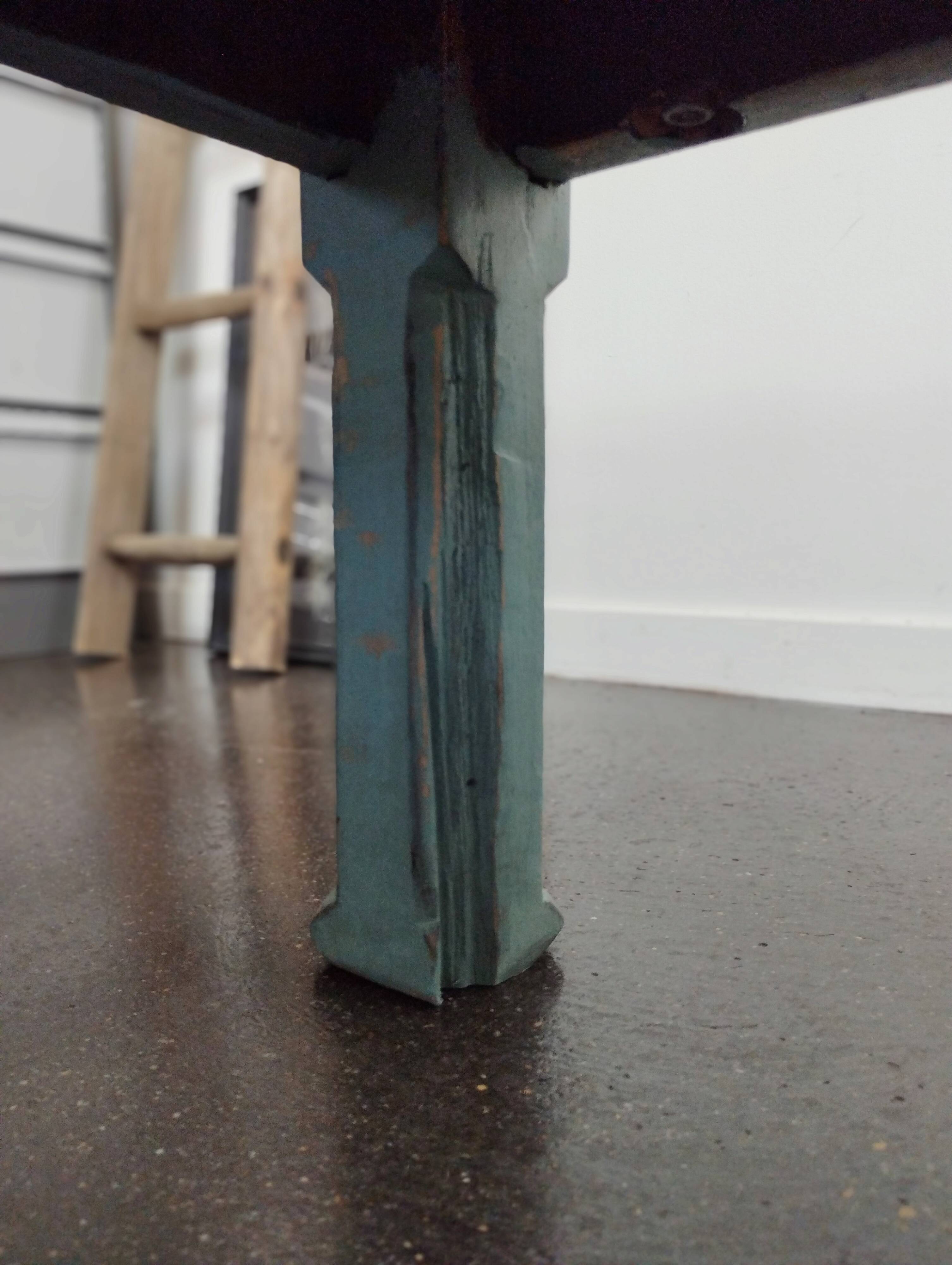 Small solid wood bench/coffee table