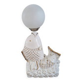 Lampe Poisson Globe